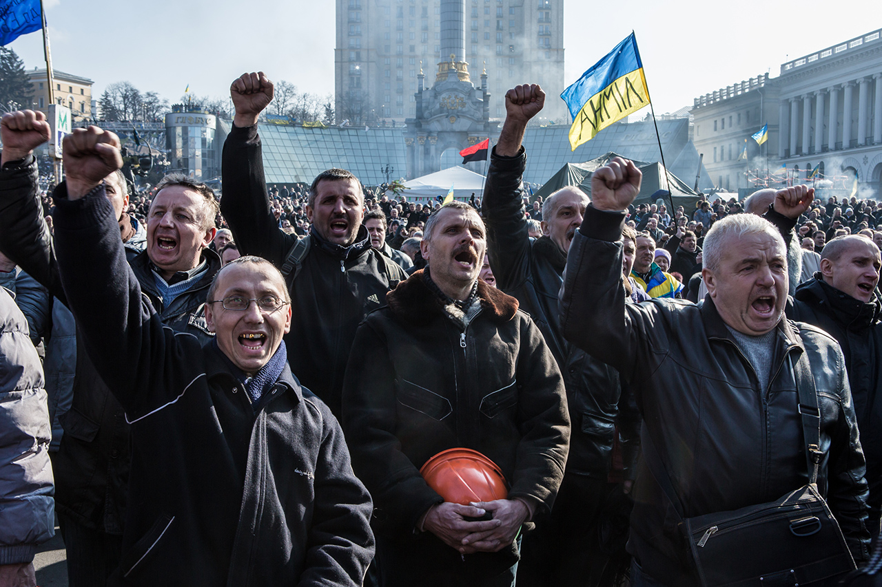 Violence Escalates As Kiev Protests Continue