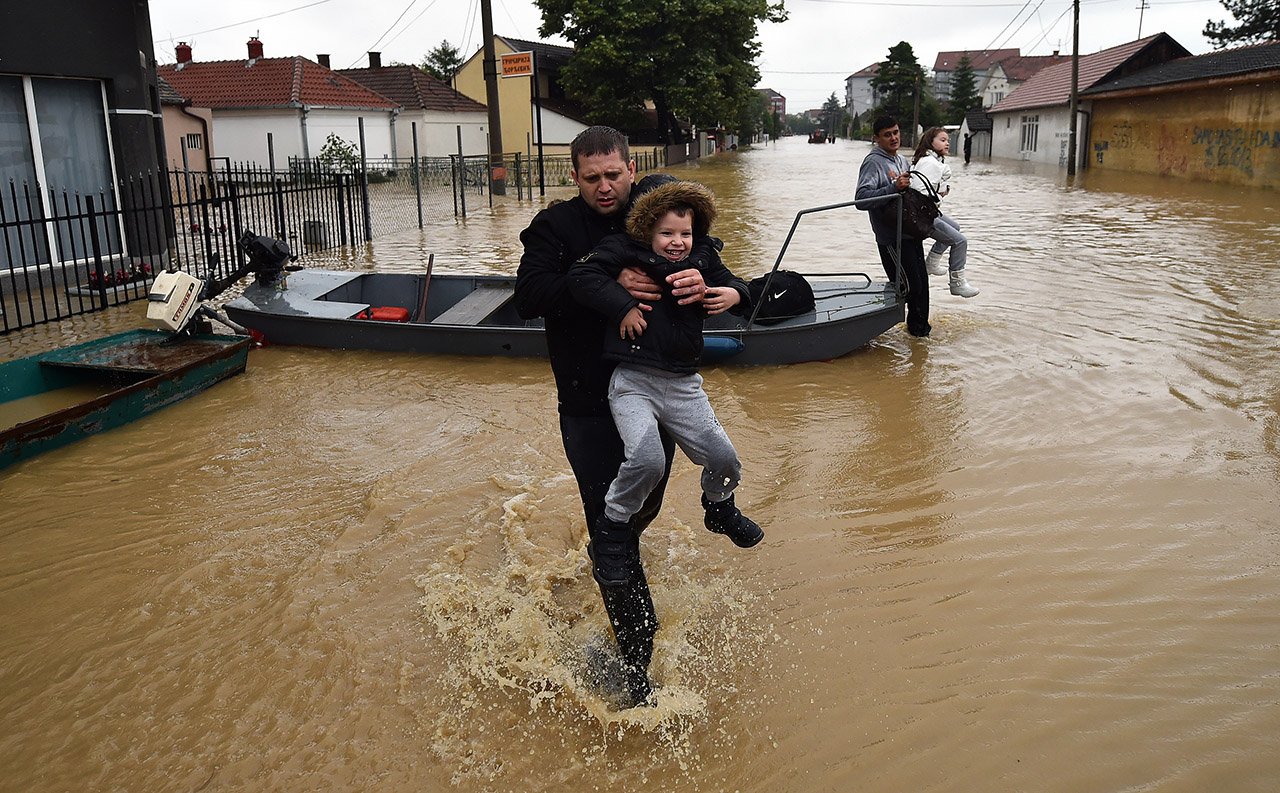 SERBIA-WEATHER-FLOOD